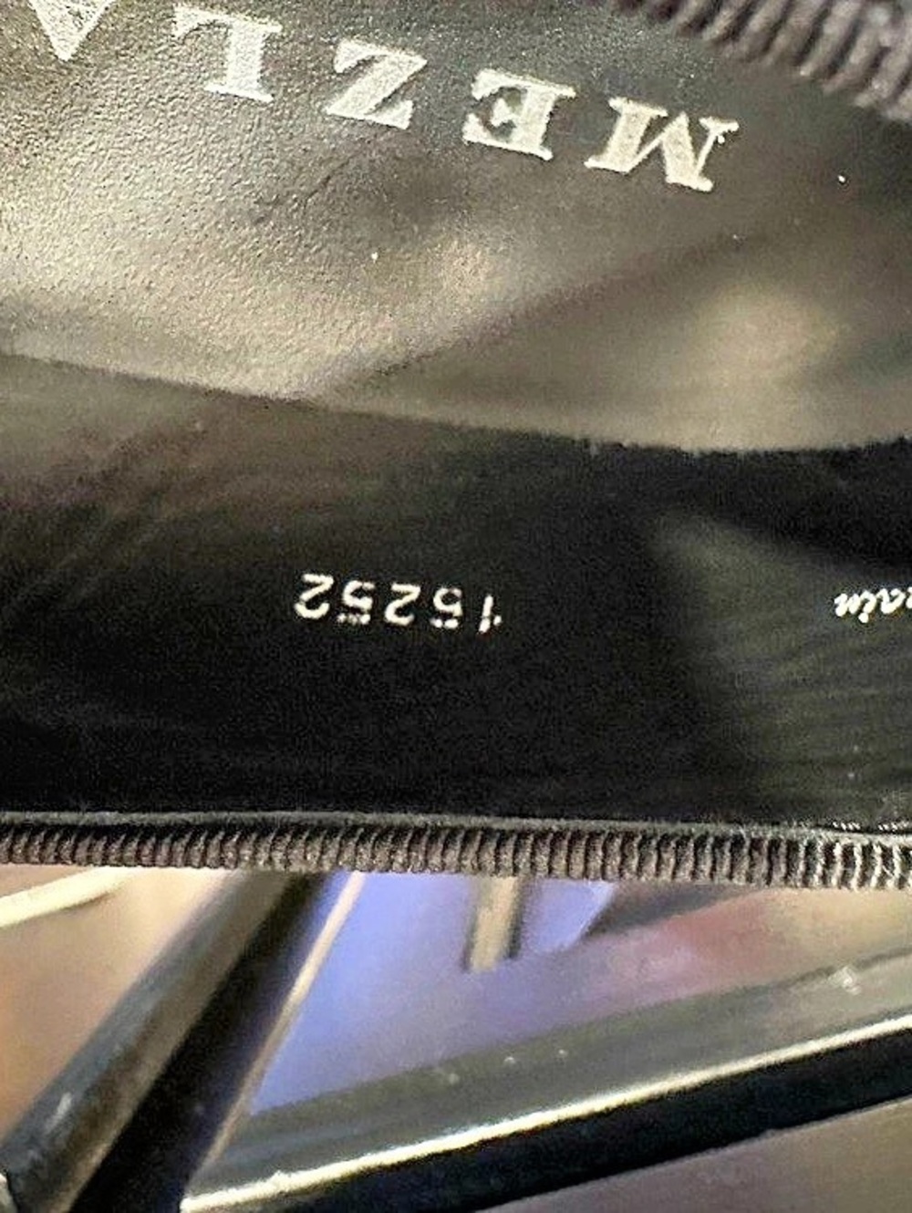 Mezlan 1968 Black Textured Bow Tuxedo Loafers Men’s Size 8M Made in Spain - Picture 9 of 11
